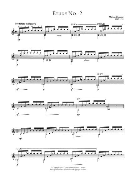 Mateo Carcassi: Etude No.2