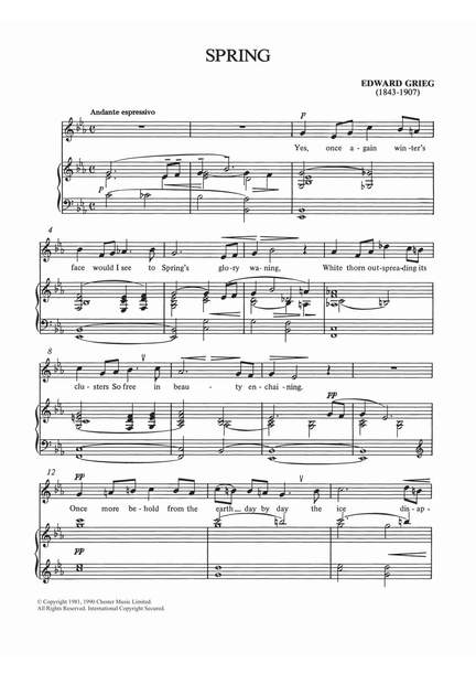 Edvard Grieg: Spring