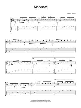 Matteo Carcassi: Moderato