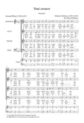 Orlando Gibbons: Veni Creator