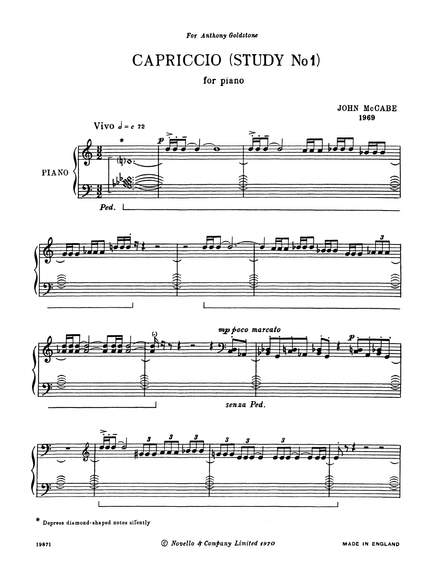 John McCabe: Capriccio (Study No. 1)