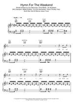 Coldplay: Hymn For The Weekend Product Image