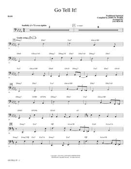 Jay Rouse: Go Tell It! - Bass