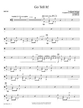 Jay Rouse: Go Tell It! - Drum Set