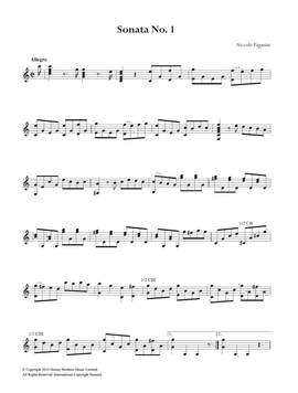 Niccolo Paganini: Sonata No. 1
