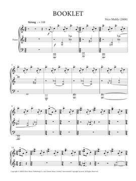 Nico Muhly: Booklet
