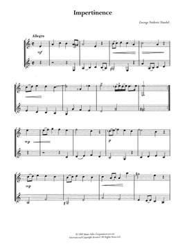 George Frideric Handel: Impertinence