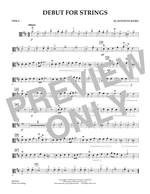 Kenneth Baird: Debut for Strings - Viola Product Image
