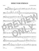 Kenneth Baird: Debut for Strings - Cello Product Image