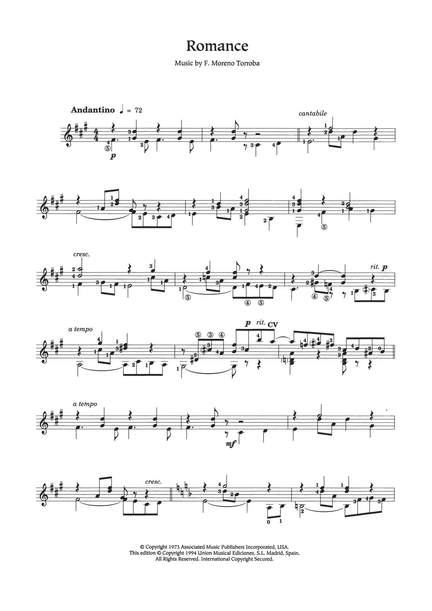Federico Moreno Torroba: Romance