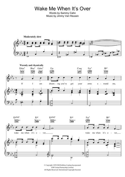 Andy Williams: Wake Me When It's Over