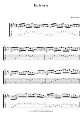 Kris Lennox: Etude In A