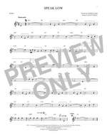 Kurt Weill: Speak Low Product Image