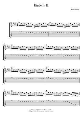 Kris Lennox: Etude In E