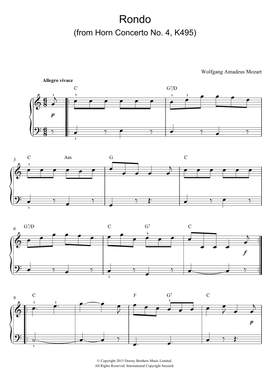 Wolfgang Amadeus Mozart: Rondo from Horn Concerto No.4, K495