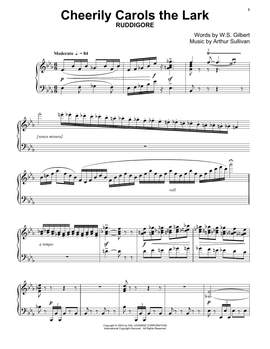 Gilbert & Sullivan: Cheerily Carols The Lark