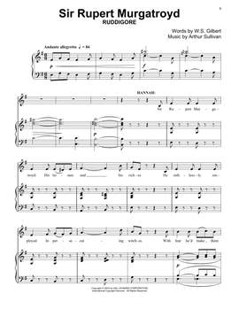 Gilbert & Sullivan: Sir Rupert Murgatroyd