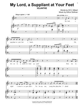 Gilbert & Sullivan: My Lord, A Suppliant At Your Feet