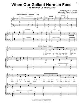 Gilbert & Sullivan: When Our Galland Norman Foes