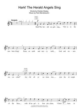 Traditional Carol: Hark! The Herald Angels Sing