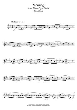 Edvard Grieg: Morning (from Peer Gynt Suite No.1)