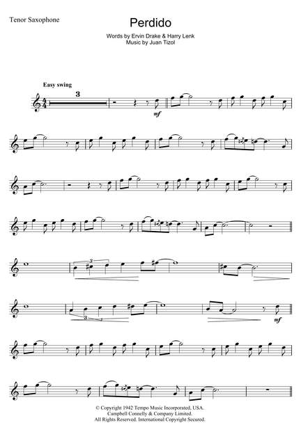 Duke Ellington: Perdido