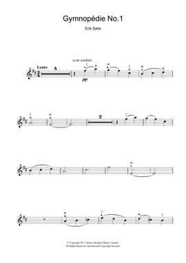 Erik Satie: Gymnopedie No. 1
