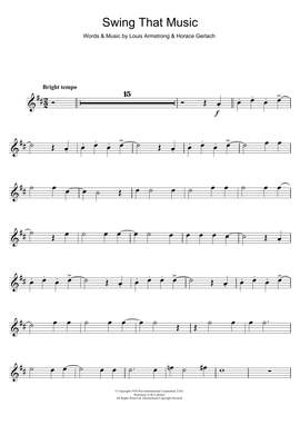 Louis Armstrong: Swing That Music