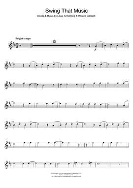 Louis Armstrong: Swing That Music