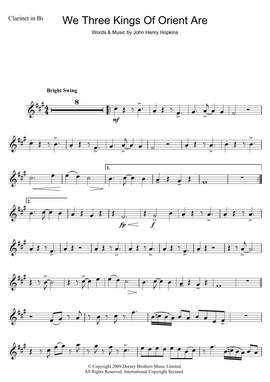 Traditional Carol: We Three Kings Of Orient Are