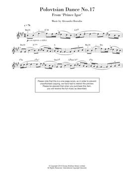 Alexander Borodin: Polovtsian Dance No.17 (from 'Prince Igor')