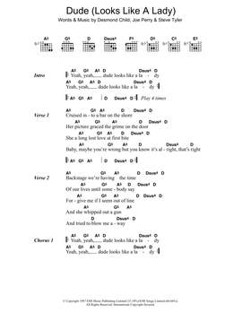 Aerosmith: Dude (Looks Like A Lady)
