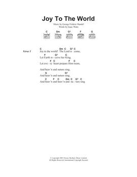 Traditional Carol: Joy To The World