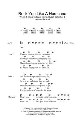 Scorpions: Rock You Like A Hurricane