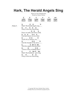 Traditional Carol: Hark! The Herald Angels Sing