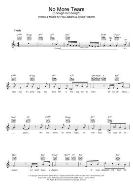 Donna Summer: No More Tears (Enough Is Enough)