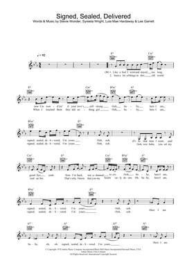 Blue: Signed, Sealed, Delivered (featuring Stevie Wonder)
