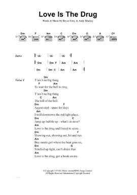 Roxy Music: Love Is The Drug