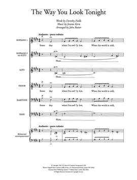 Jerome Kern: The Way You Look Tonight (arr. John Rutter)