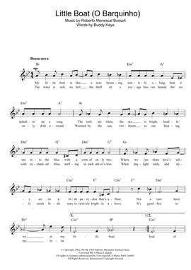 Buddy Kaye: Little Boat (O Barquinho)