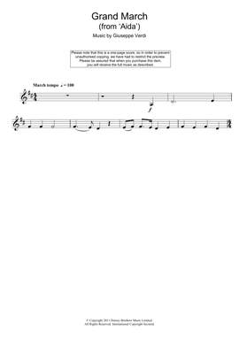 Giuseppe Verdi: Grand March (from Aida)