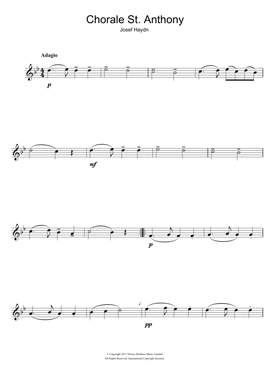 Franz Joseph Haydn: Chorale St. Anthony