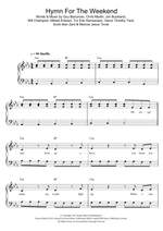 Coldplay: Hymn For The Weekend Product Image