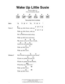 The Everly Brothers: Wake Up Little Susie