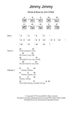 John O'Neill: Jimmy Jimmy