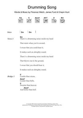 Florence And The Machine: Drumming Song