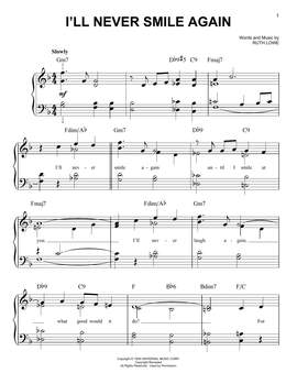 Tommy Dorsey & His Orchestra: I'll Never Smile Again