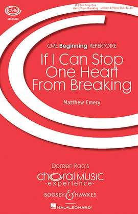 Matthew Emery: If I Can Stop One Heart From Breaking