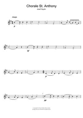 Franz Joseph Haydn: Chorale St. Anthony