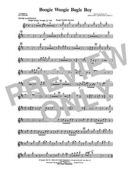 Ed Lojeski: Boogie Woogie Bugle Boy - Tenor Sax 1